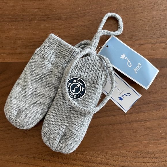 NWT Jacadi Baby boy fleece-lined mittens Size T1 (0-12M) - Picture 1 of 6
